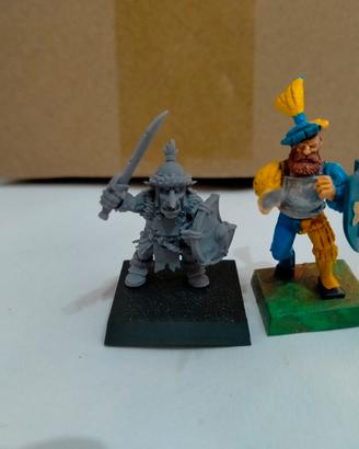 10 miniature, armata goblin