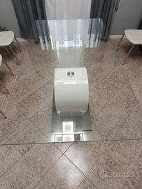 tavolo in vetro temperato 