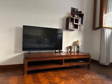 Mobile porta tv Banak + tavolo e 4 sedie