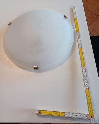 plafoniera in vetro