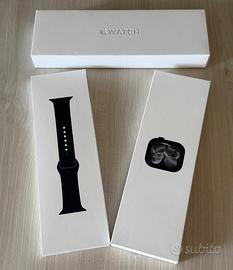 APPLE WATCH Serie 11 GPS+CELL Jet Black M/L -NUOVO