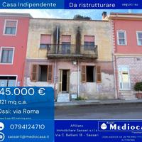 Ossi- Casa indipendente da ristrutturare