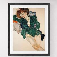 Poster  Ritratto moderno stile espressionista