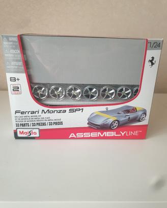 Bburago Maisto Ferrari Monza SP1 argento