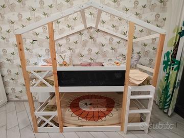cameretta letto guardaroba