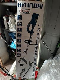 Taglia siepi elettrico 4in uno più  lama 60 cm