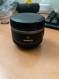 Obiettivo canon rf 50 come nuovo