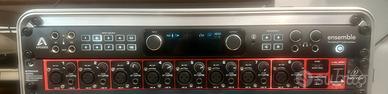 Scheda Apogee Ensemble Thunderbolt + Behringer