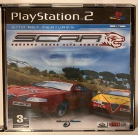 Gioco giochi PS2 PlayStation 2 SCAR Squadra corse
