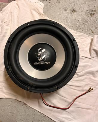 Woofer ground zero