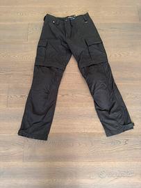 Pantalone moto marca BMW nero modello summer 2