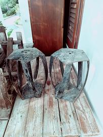 Coppia Frese rulli tagliaerba motozappa Ruggerini