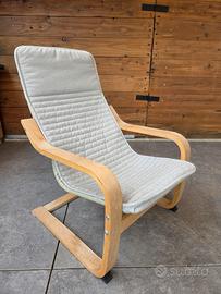 Poltroncina Poang Ikea 