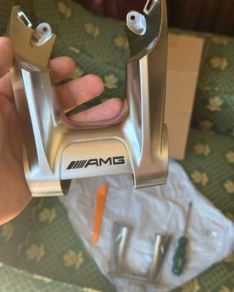 Copri Volante inferiore AMG IN ABS inserito w177