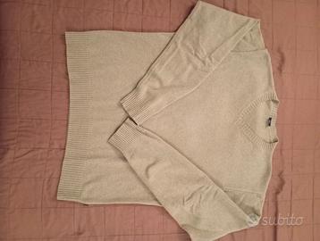 maglione asics in pura lana