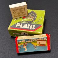 Scatole Vintage Esche Pesca anni '40-'60 originali