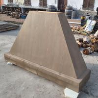 Cappa in Legno cucina camino convogliatore aria