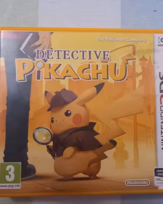 gioco nintendo 3ds Detective Pikachu 