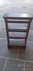 Porta spezie in legno  con cassetto