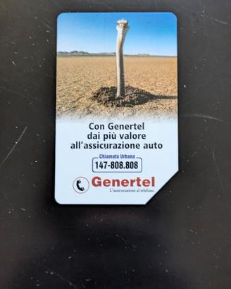 Scheda telefonica: Genertel - Struzzo
