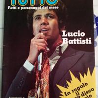 Lucio Battisti inserto Tutto 1977 + 45 giri