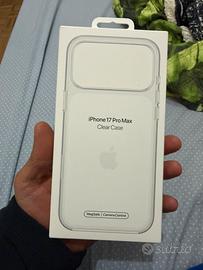 Cover originale iphone 17 pro max Trasparente