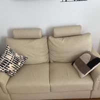 Divano 2 posti beige Poltronesofà