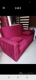 divano letto Rosso, NUOVO,Mai usato200€