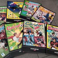 La raccolta completa degli album Panini Calciatori