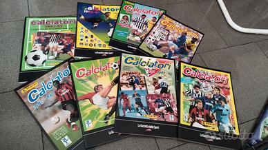 La raccolta completa degli album Panini Calciatori