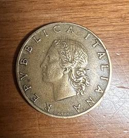 MONETA REPUBBLICA ITALIANA DA 20 LIRE DEL 1958