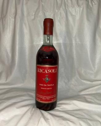 vino rosato secco da tavola Barone Ricasoli Nero