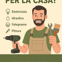 Elettricista, pittura, muratura, mobili