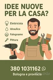 Elettricista, pittura, muratura, mobili