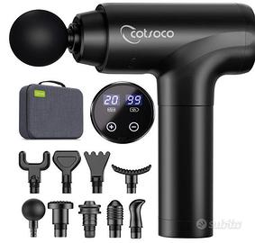 Cotsoco Pistola Massaggio Muscolare con Schermo LC