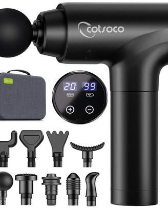 Cotsoco Pistola Massaggio Muscolare con Schermo LC
