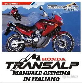 Manuale Officina ITA Honda Transalp XL 650 V