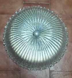 Lampadario in graniglia di vetro di Murano 60cm