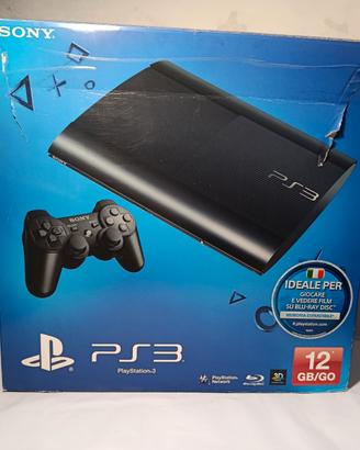 console ps3 12 GB boxata PlayStation 3 superslim 