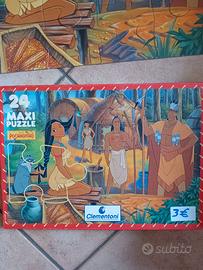 Maxi puzzle pocahontas 24 pezzi clementoni