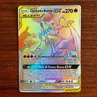 Charizard e Braixen GX Hyper 251/236 Pokemon Rara