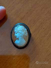 Cameo antico ciondolo spilla