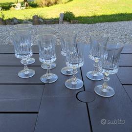 Bicchieri vintage in cristallo Cristalleria Europa