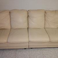 Divano in vera pelle