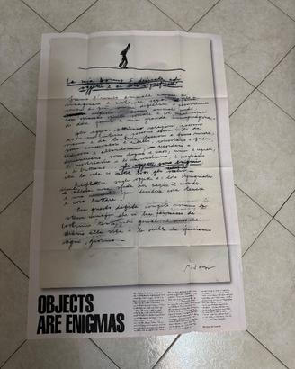 Poster rivista Domus 70 per 100