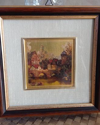 quadro in foglia d oro