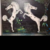 Quadro cavalli firmatl