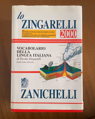 Dizionario Lo Zingarelli 2000 - Zanichelli