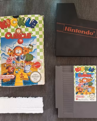 Kickle Cubicle in box orig. per Nintendo Nes Pal A