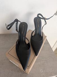  splendide decolleté nuove nere tacco alto